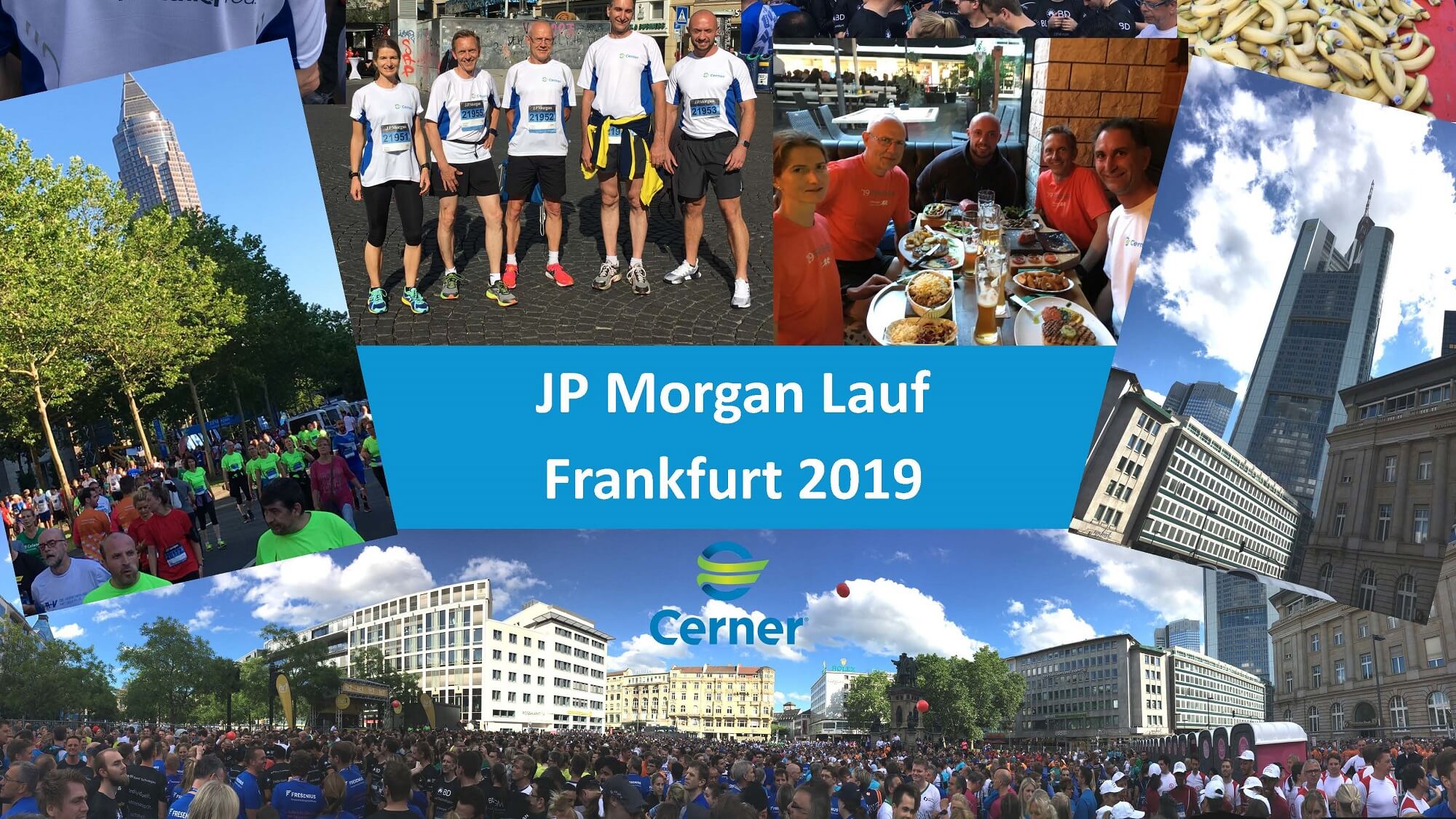 J.P. Morgan Corporate Challenge Lauf 2019 in Frankfurt